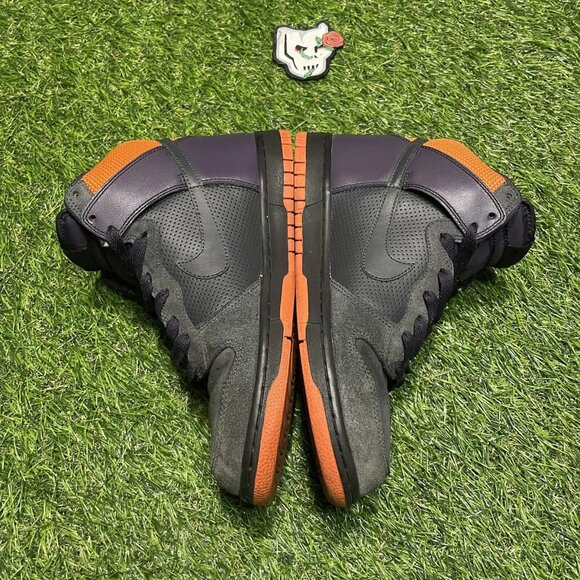 Nike Dunk High Purple/Grey/ Orange - Picture 4 of 16